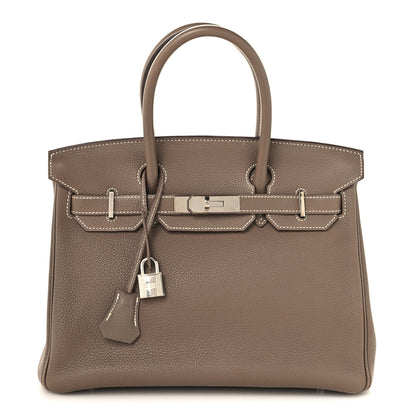 Hermes Togo Birkin 30 Etoupe 1 of 12