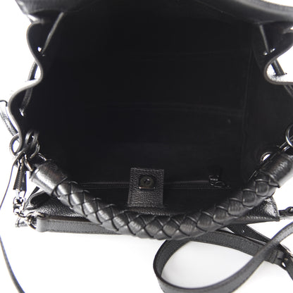 Mulberry Metallic Heavy Grain Small Iris Tote Black 5 of 14