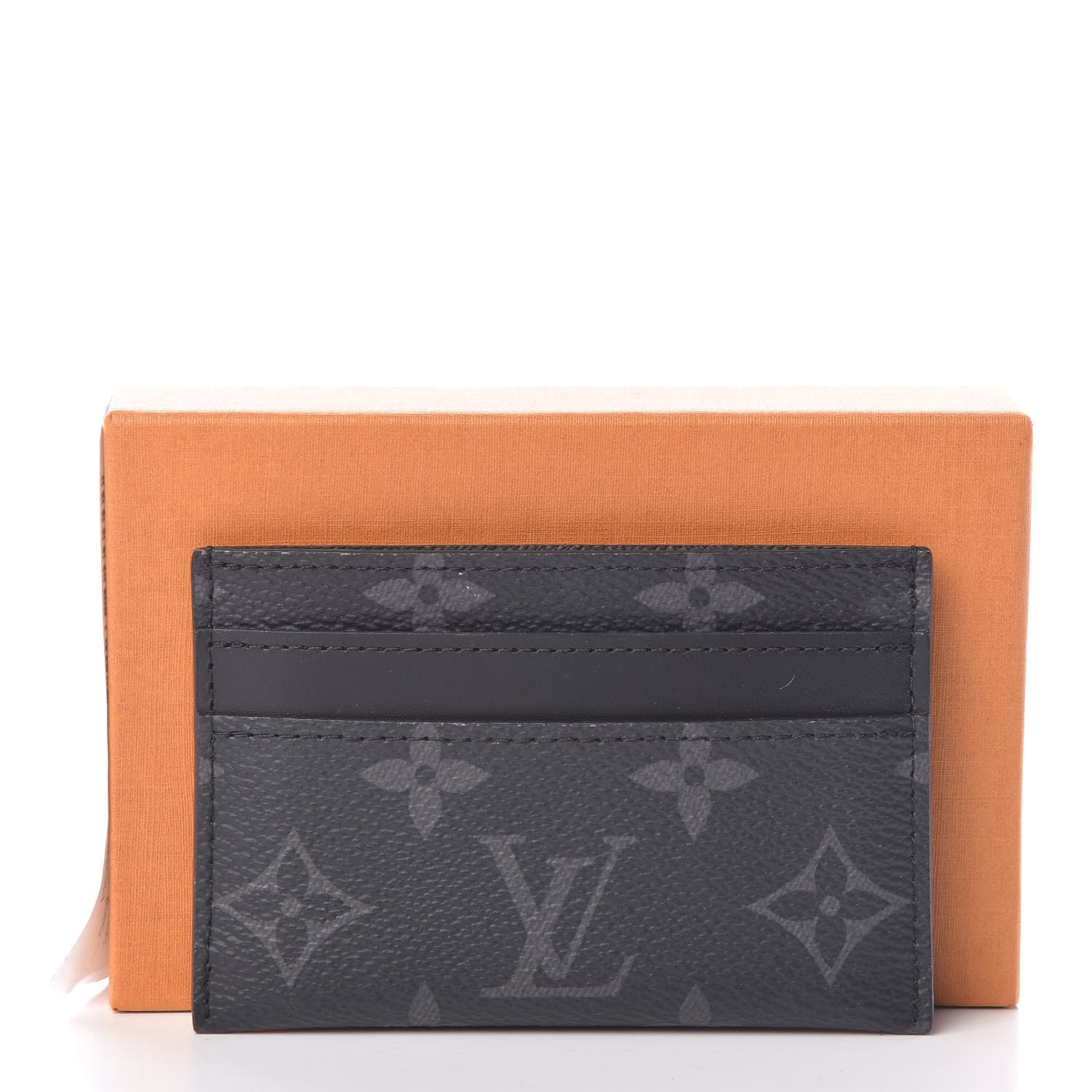 Louis Vuitton Monogram Eclipse Porte-Cartes Double Card Holder 7 of 7