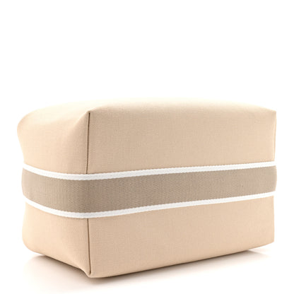 Hermes Canvas Large Bride-A-Brac Pouch Natural 4 of 9