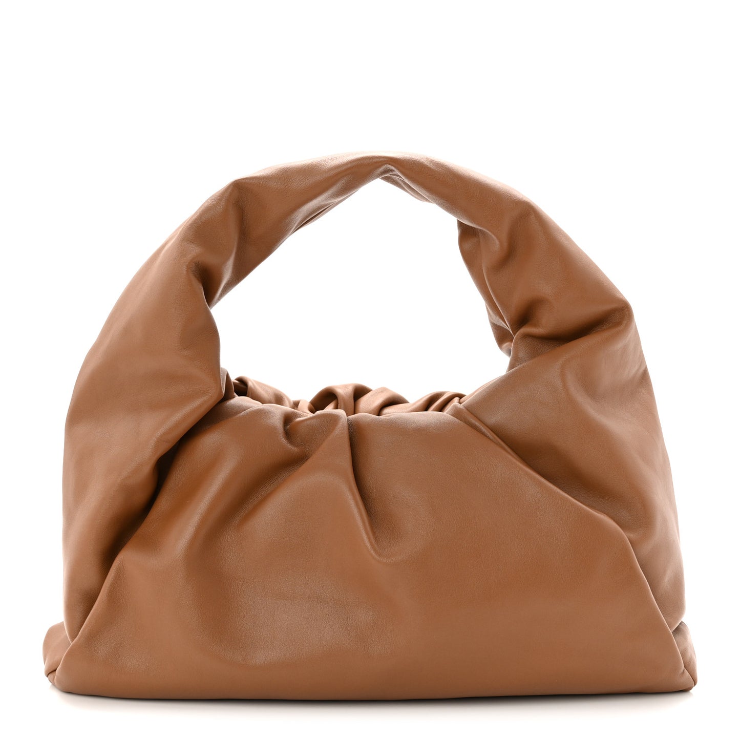 Smooth Butter Calfskin Small The Shoulder Pouch Cammello