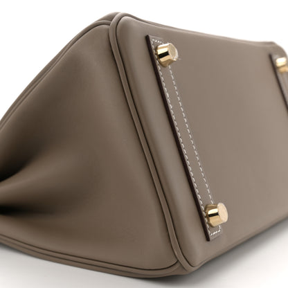 Hermes Swift Birkin 25 Etoupe 9 of 11