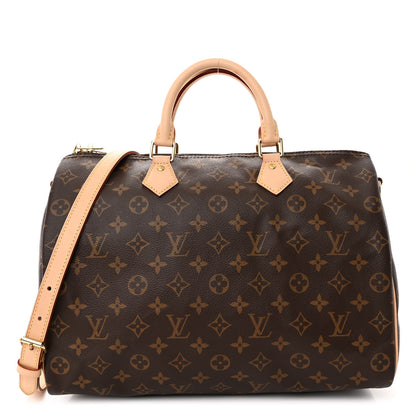 Louis Vuitton Monogram Speedy Bandouliere 35 1 of 9