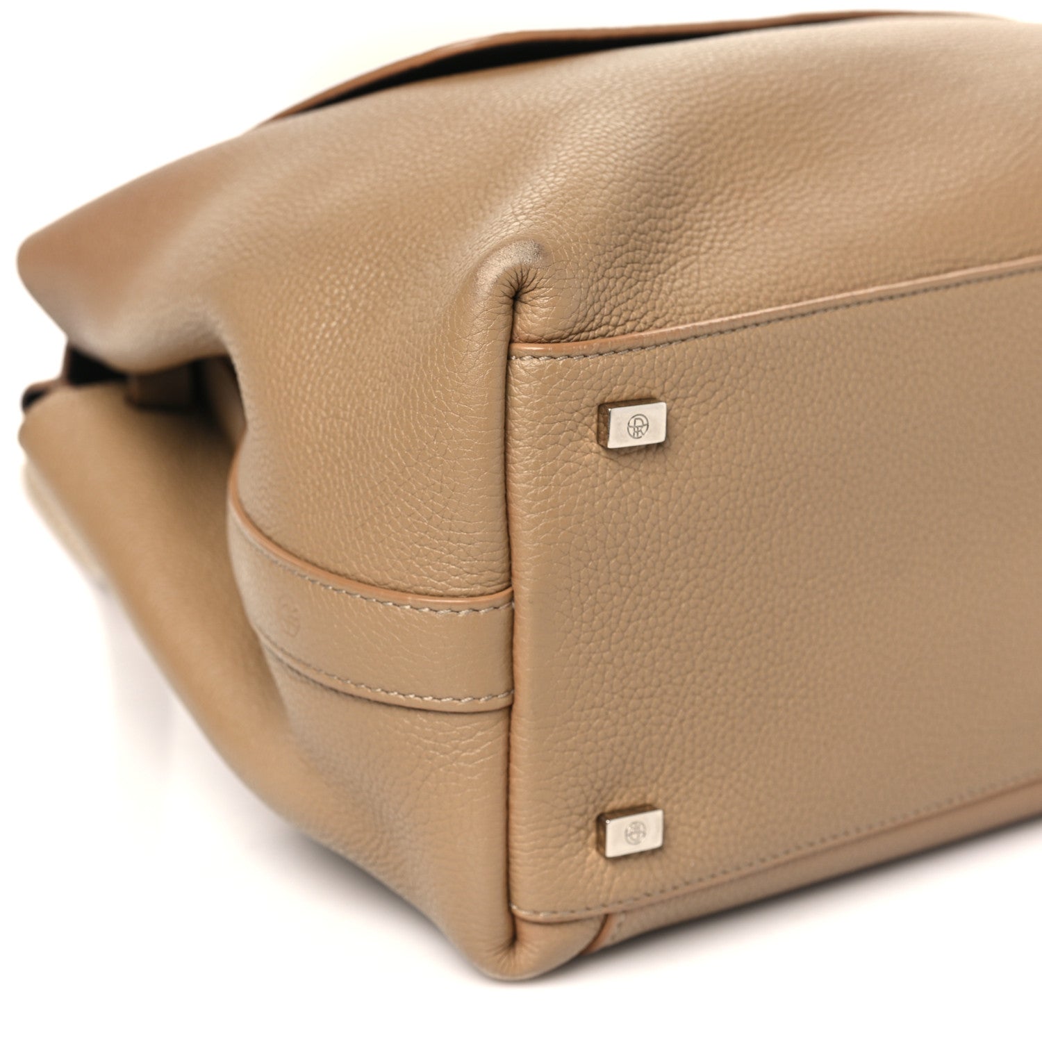 The Row Grained Calfskin Sidekick Khaki 8 of 15