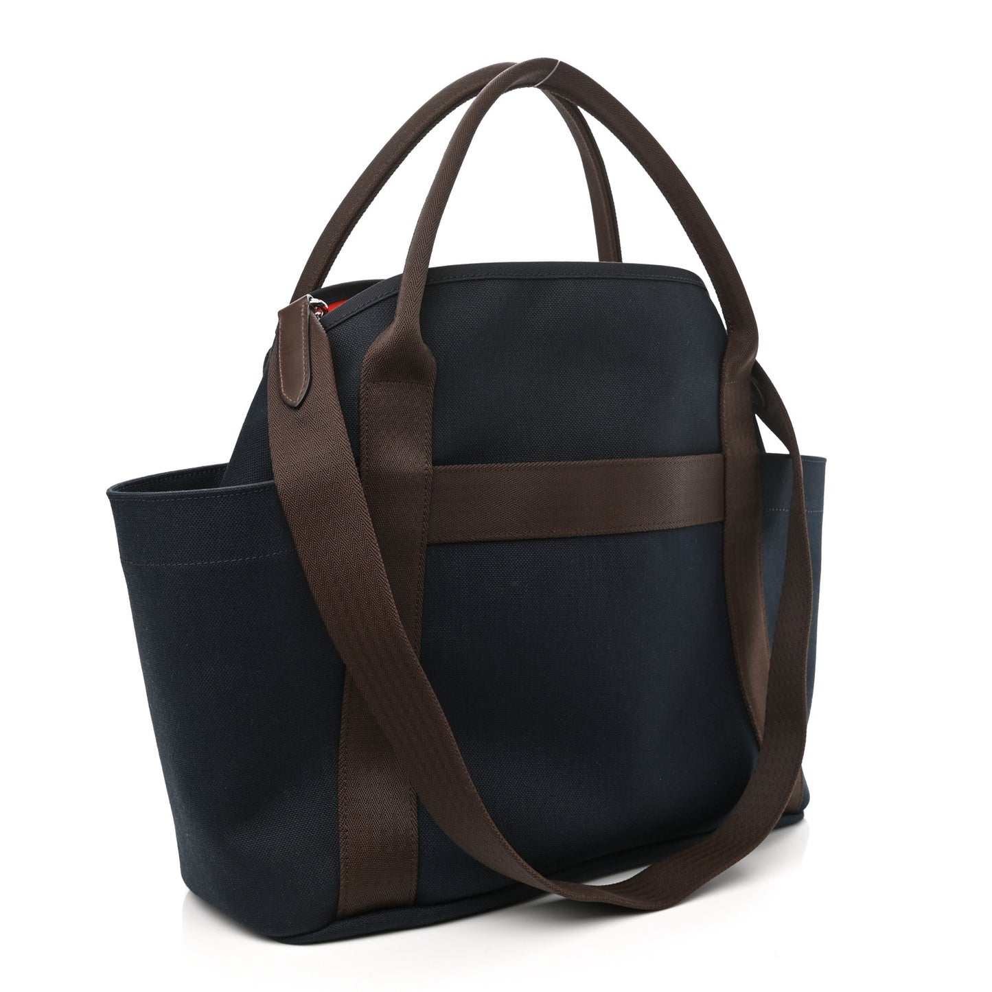 Canvas The Grooming Bag Bleu Navy Feu