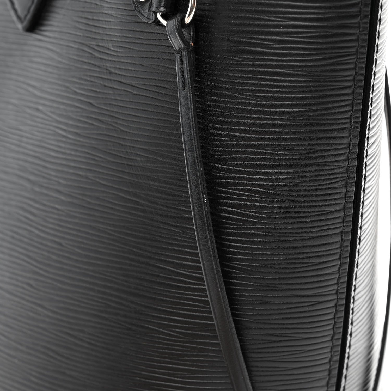 Louis Vuitton Epi Neverfull MM Black 13 of 14