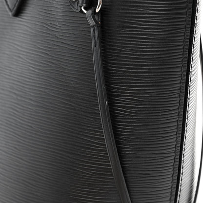 Louis Vuitton Epi Neverfull MM Black 13 of 14