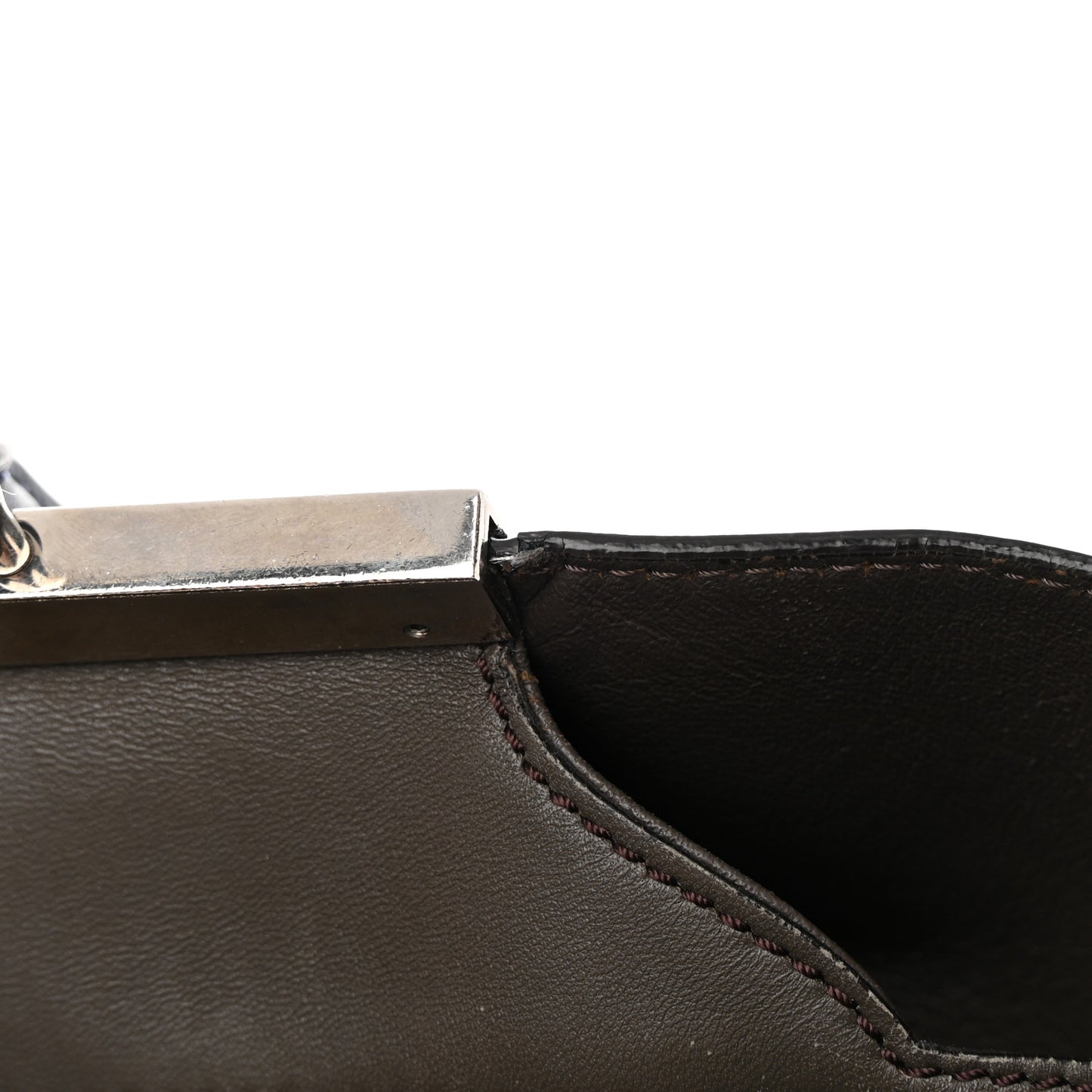Vitello Dolce Shiny Nappa Petite 3Jours Tote Blue