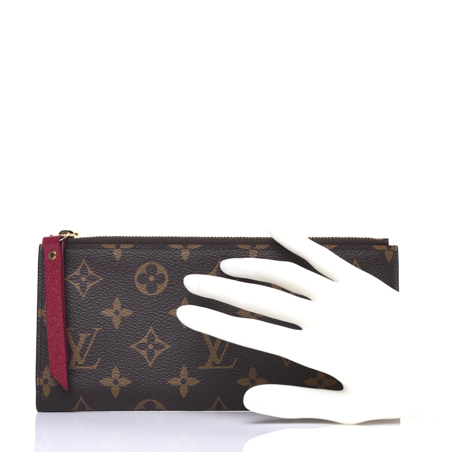 Louis Vuitton Monogram Adele Wallet Fuchsia 2 of 8
