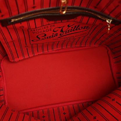 Louis Vuitton Damier Ebene Neverfull MM 5 of 13