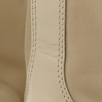 Prada Spazzolato Re-Nylon Metal Triangle Logo Womens 50mm Combat Boots 37.5 Deserto 7 of 10