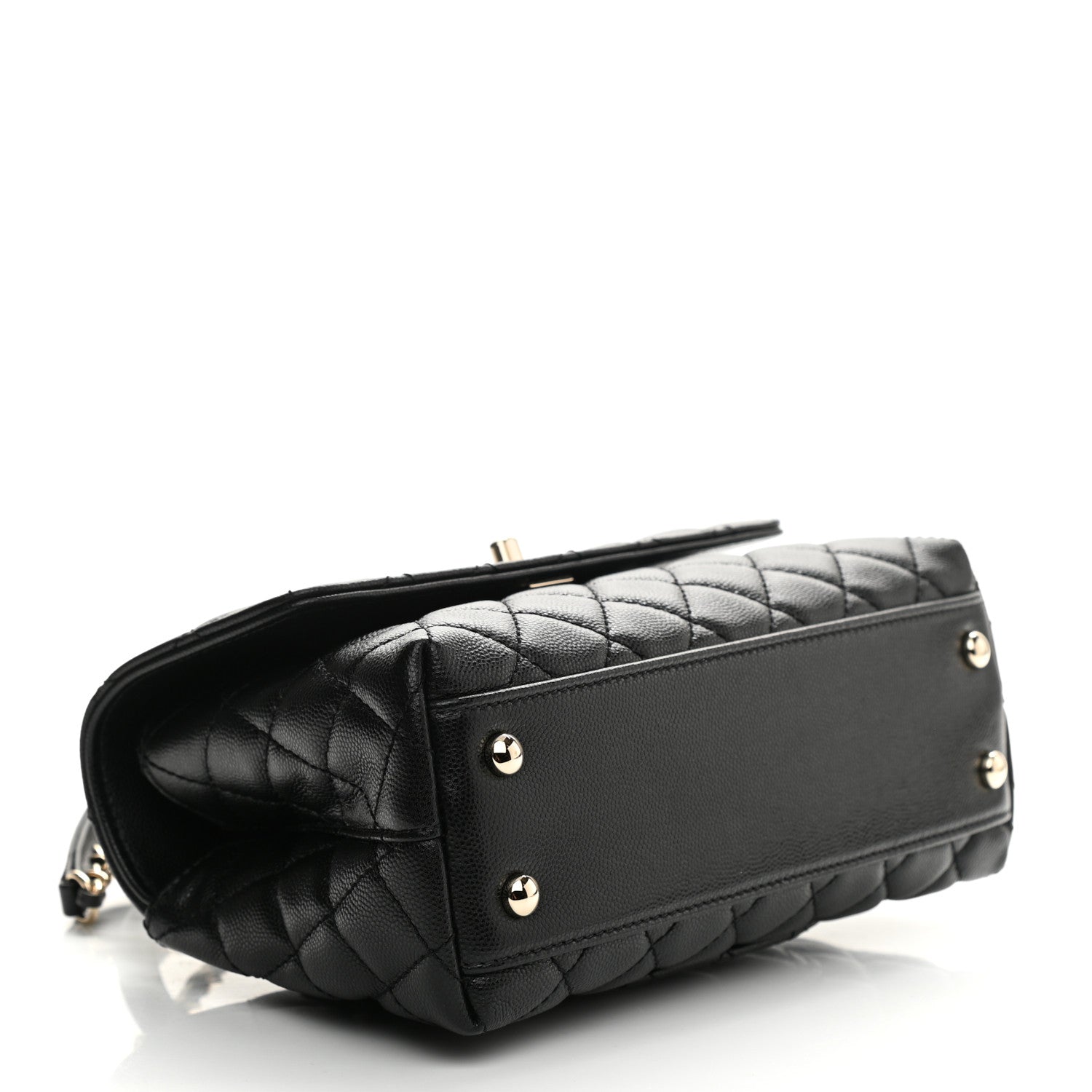 Chanel Caviar Quilted Mini Coco Handle Flap Black 4 of 11