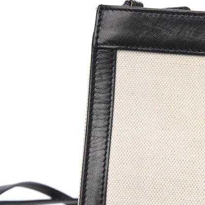 Balenciaga Cotton Canvas Pochette Crossbody Bag Black 12 of 18