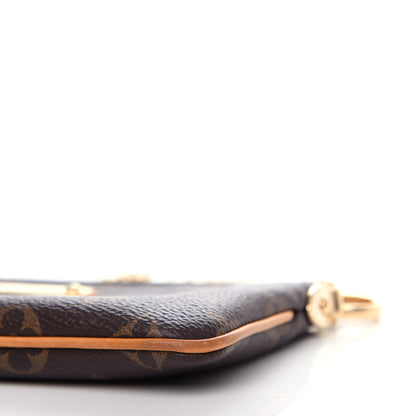Louis Vuitton Monogram Pochette Milla MM 9 of 11