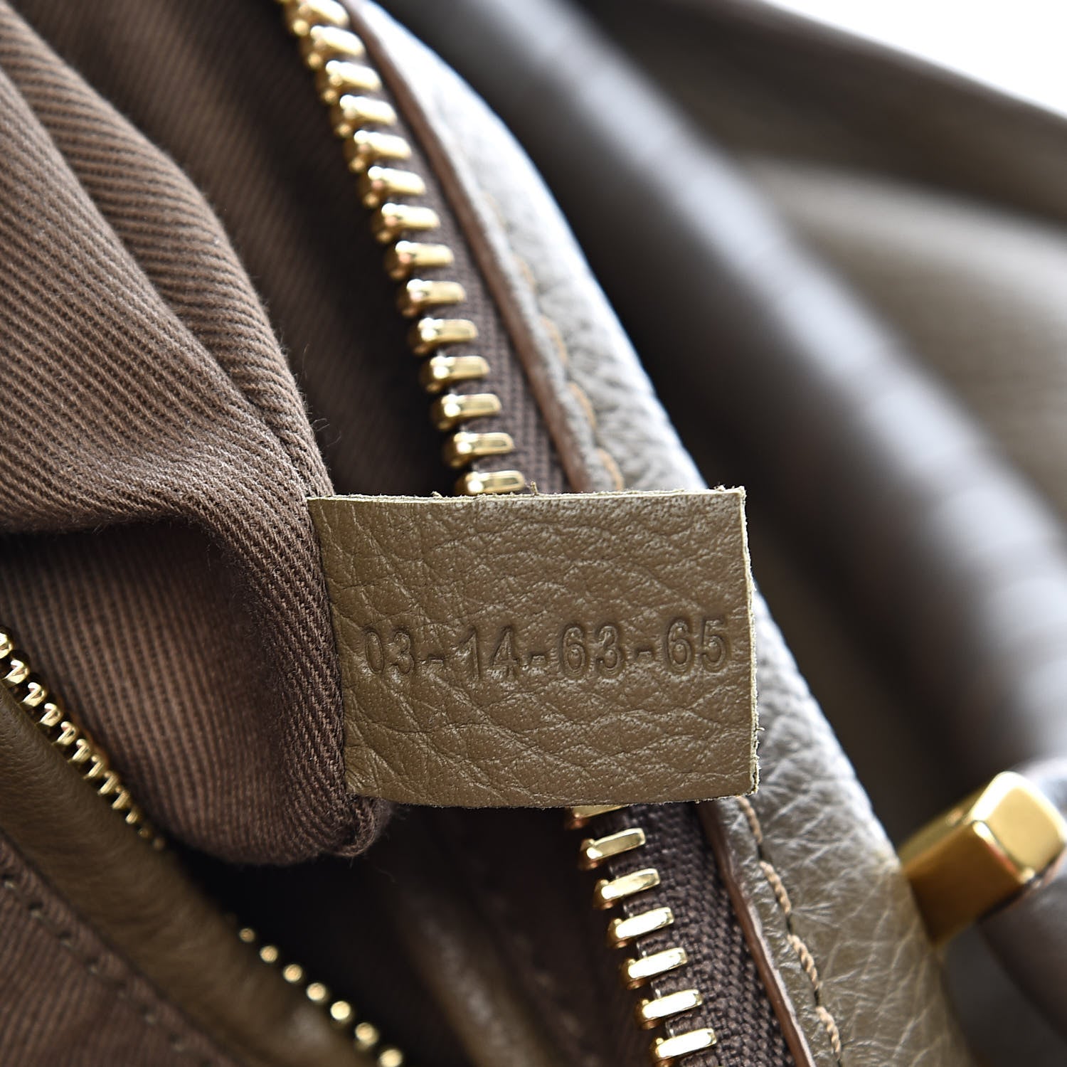 Chloe Calfskin Medium Marcie Satchel Anchor Grey 7 of 14