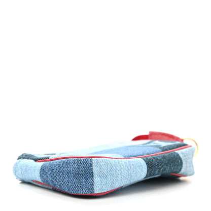 Louis Vuitton Denim Micro Pochette Accessories Denim Rouge 4 of 7