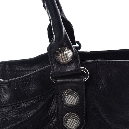 Balenciaga Agneau Giant 21 Silver Hardware Part Time Black 21 of 25