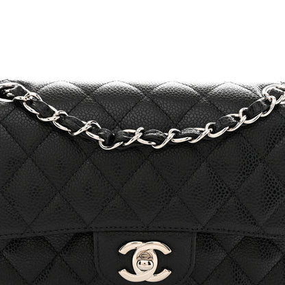 Chanel Caviar Quilted Small Double Flap Black 8 of 10