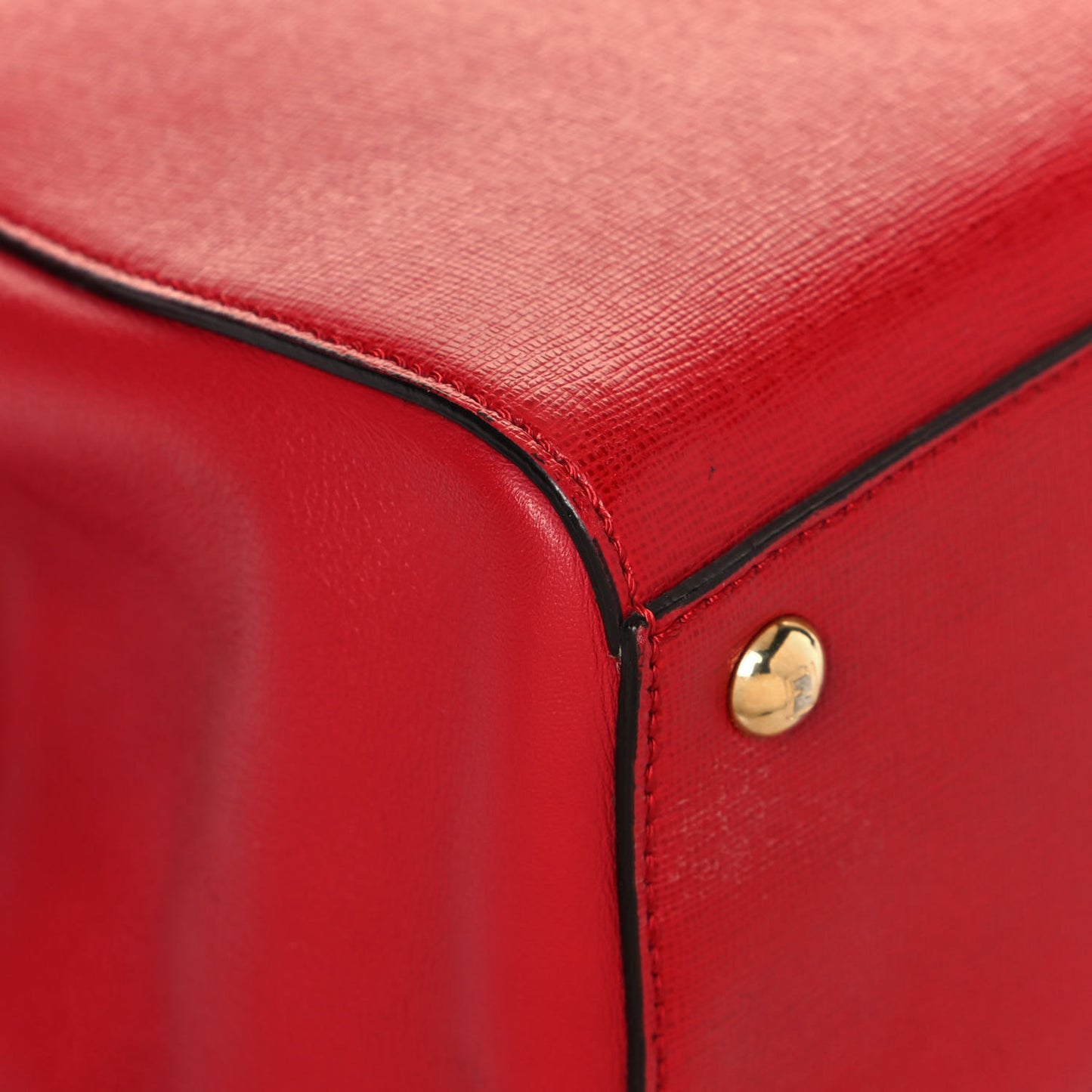 Vitello Elite Flamingo Petite 2Jours Tote Mattone