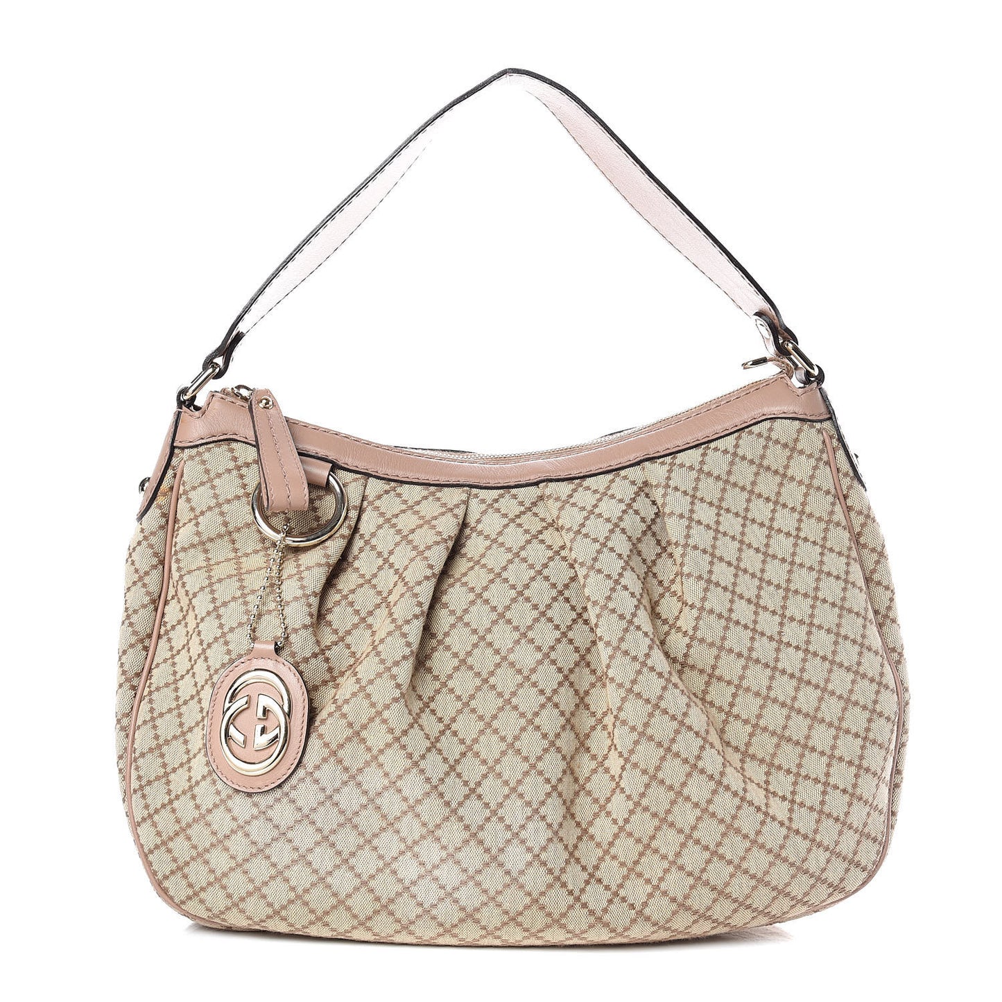 Diamante Medium Sukey Hobo Pink
