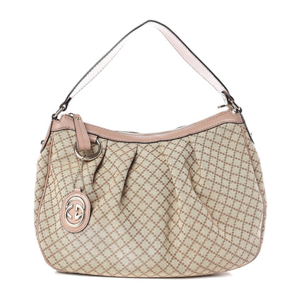 Gucci Diamante Medium Sukey Hobo Pink 1 of 13