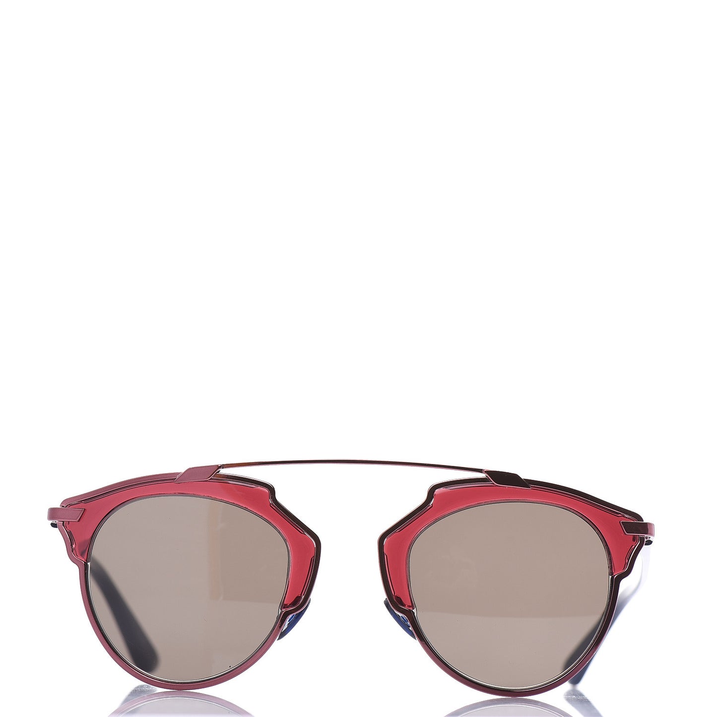So Real Sunglasses Red Blue
