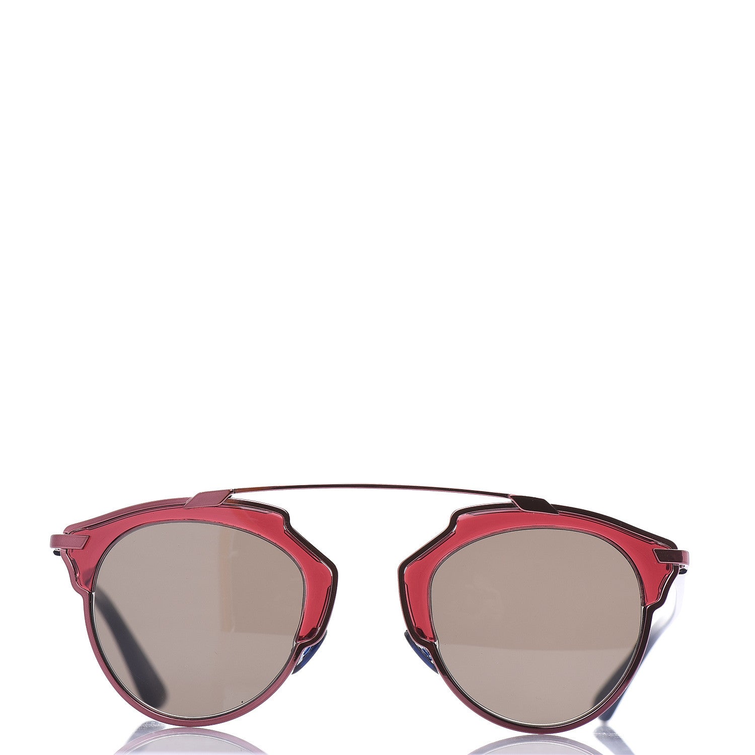 Christian Dior So Real Sunglasses Red Blue 2 of 9