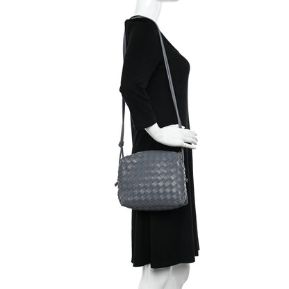 Bottega Veneta Nappa Intrecciato Small Loop Camera Bag Thunder 2 of 9