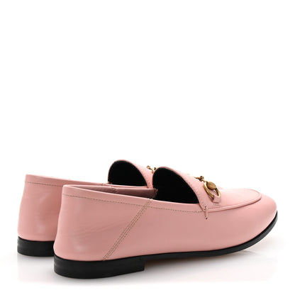 Gucci Lambskin Womens Brixton Horsebit Loafers 35.5 Perfect Pink 5 of 10