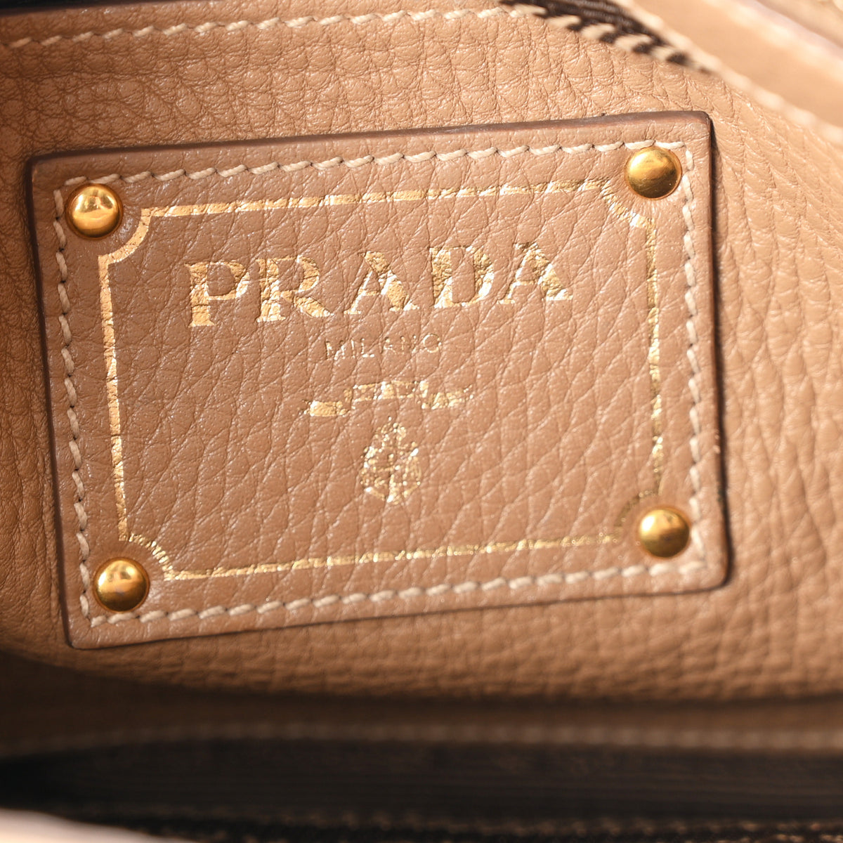 Prada Vitello Daino Shopping Tote Cammeo 6 of 11
