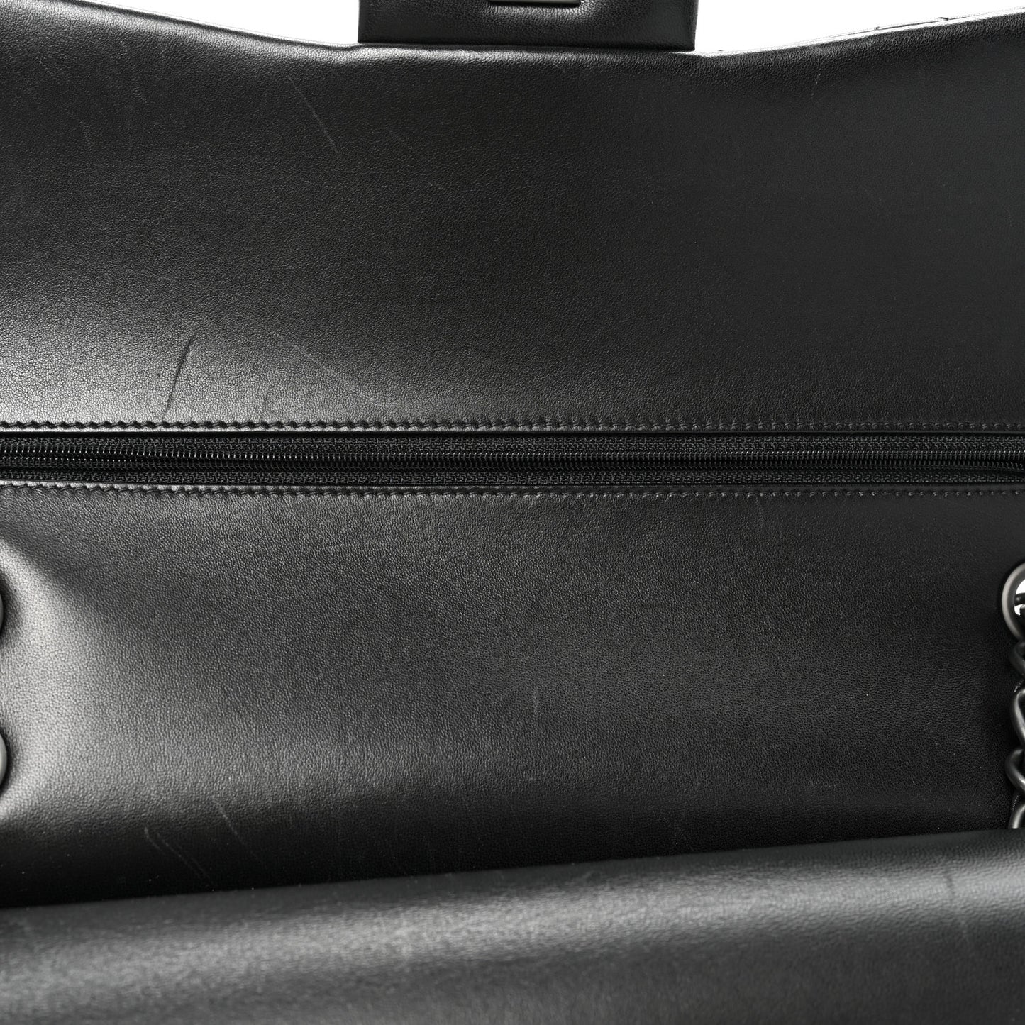 Lambskin Quilted Jumbo Double Flap So Black