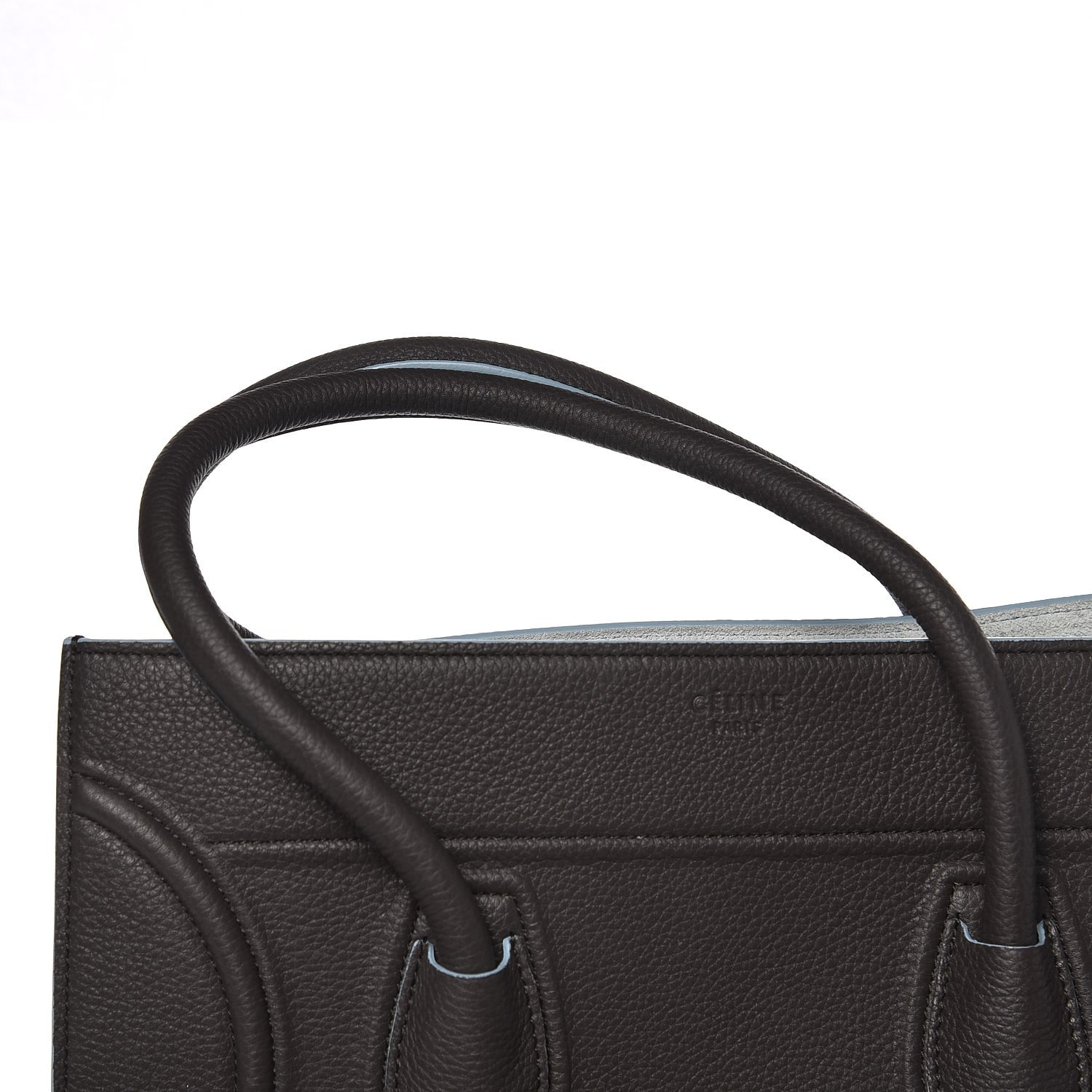 Celine Baby Grained Calfskin Medium Phantom Luggage Anthracite 5 of 9