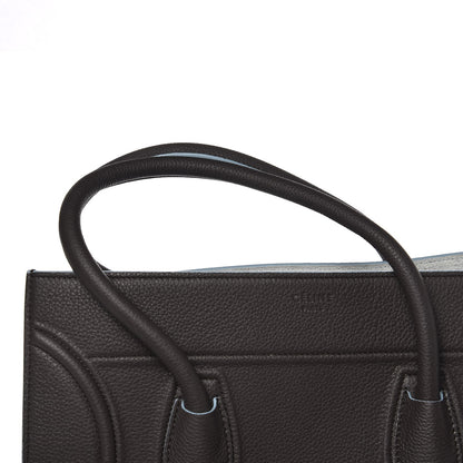 Celine Baby Grained Calfskin Medium Phantom Luggage Anthracite 5 of 9