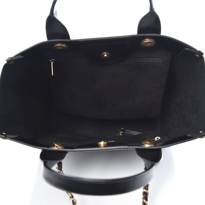 Chanel Caviar Small Studded Deauville Tote Black 5 of 7