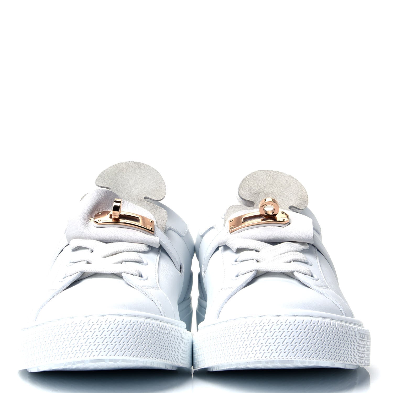 Hermes Calfskin Day Sneakers 37 White 2 of 10