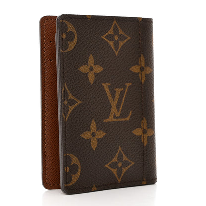 Louis Vuitton LOUIS VUITTON Monogram Porte-Cartes Pass Vertical Card Holder 3 of 7