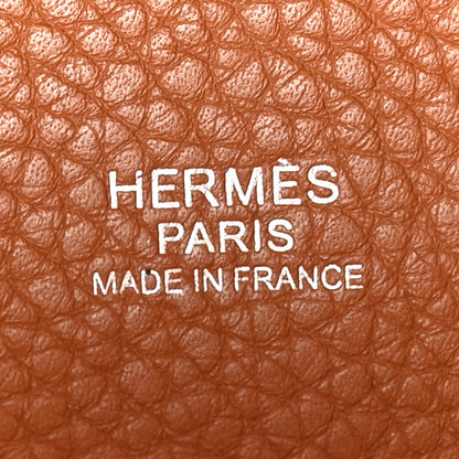Hermes Taurillon Clemence Picotin Lock 22 MM Gold 6 of 9