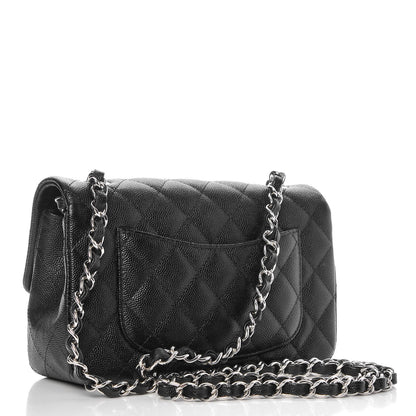Chanel Caviar Quilted Mini Rectangular Flap Black 3 of 8