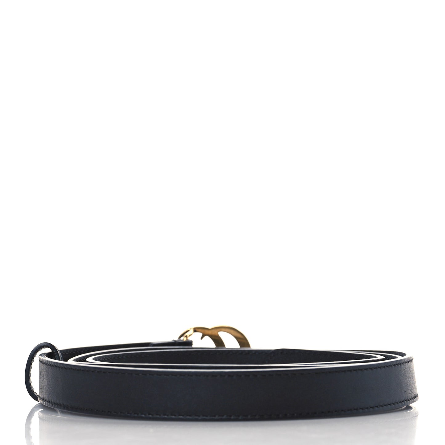 Calfskin Double G 20mm Belt 120 48 Black