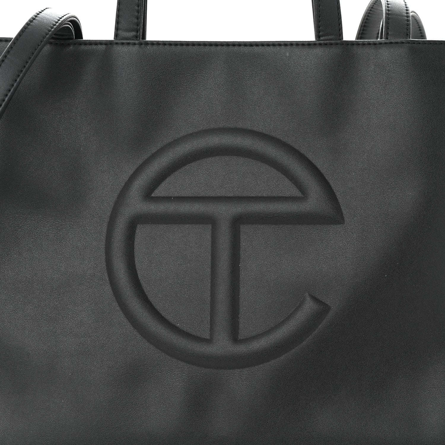 Telfar Vegan Leather Medium Shopping Bag Black 7 of 10