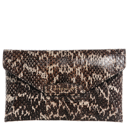 Givenchy Elaphe Small Antigona Envelope Clutch 1 of 8
