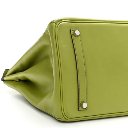 Hermes Swift Birkin 35 Vert Anis 9 of 22