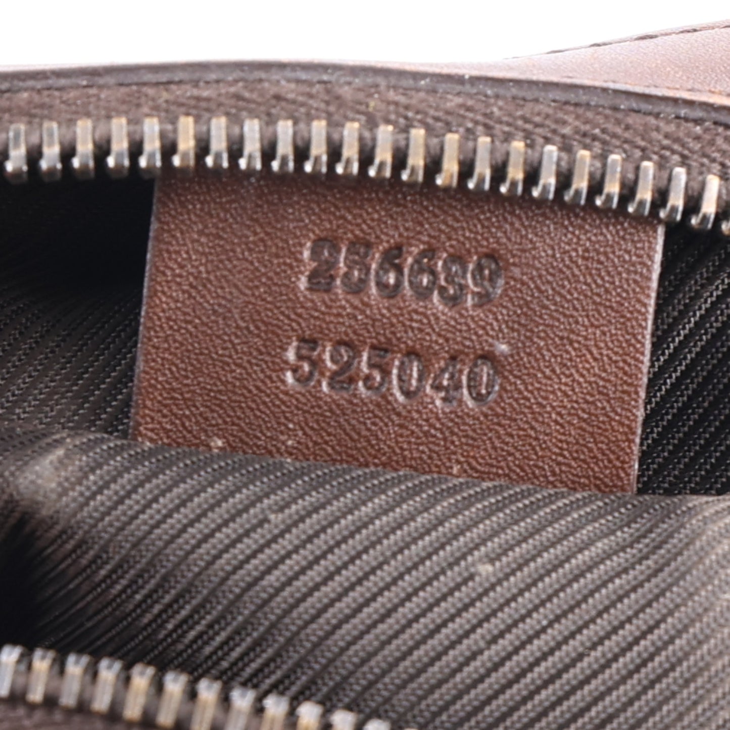 Monogram Web Small Cosmetic Case Dark Brown