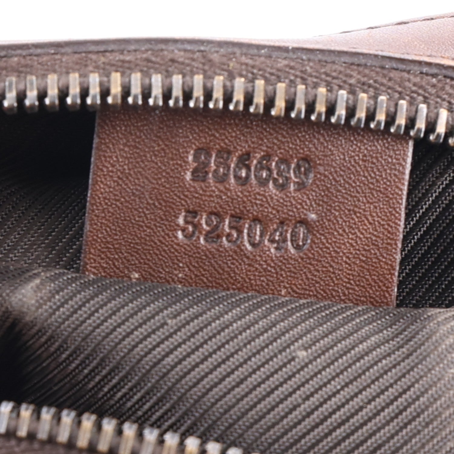 Gucci Monogram Web Small Cosmetic Case Dark Brown 7 of 10