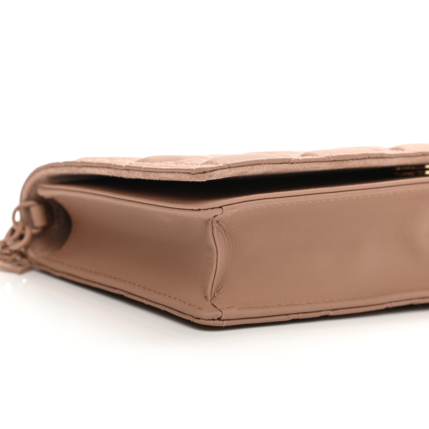 Christian Dior Ultra Matte Calfskin Cannage Lady Dior Clutch Fard 16 of 18