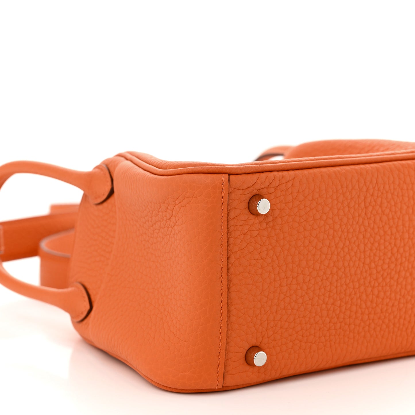 Taurillon Clemence Mini Lindy 20 Orange