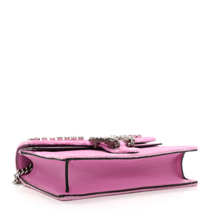 Gucci Velvet Crystal Super Mini Dionysus Shoulder Bag Malva 4 of 10