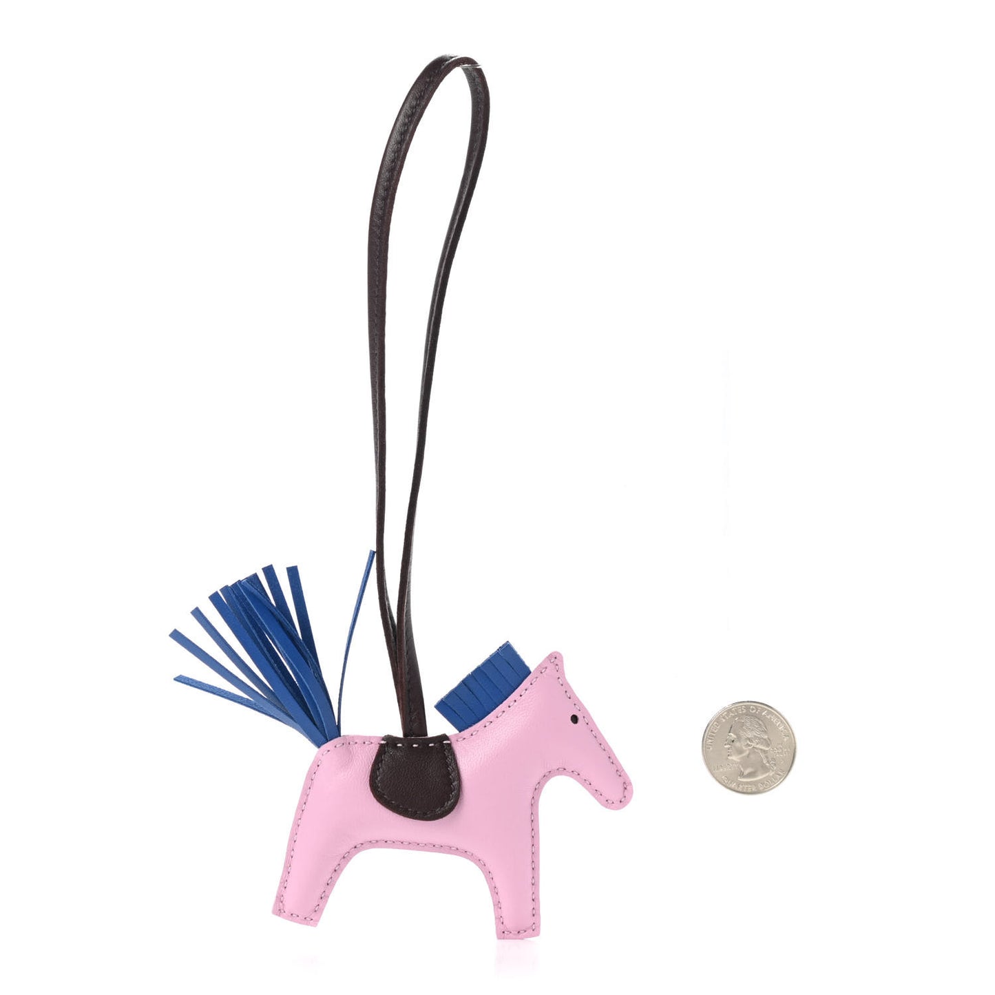 Milo Lambskin Grigri Rodeo Horse Bag Charm PM Mauve Sylvestre Bleu France Rouge Sellier