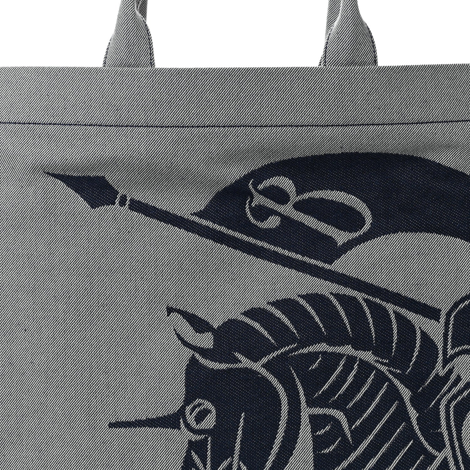 Burberry Canvas EKD Square Tote Knight 8 of 10