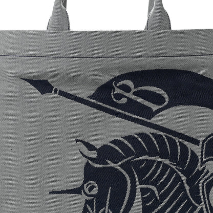 Burberry Canvas EKD Square Tote Knight 8 of 10